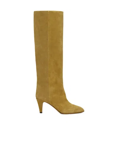 Isabel Marant Laspi High-heeled Boots In Brown