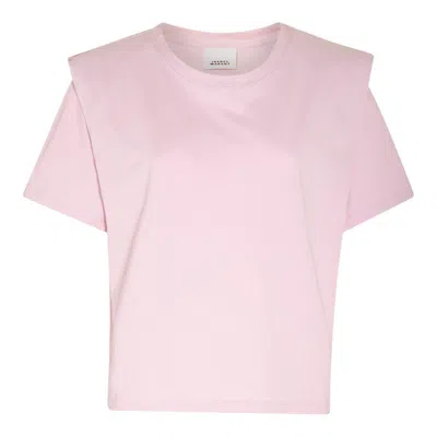 Isabel Marant Layered Crewneck T-shirt In Pink