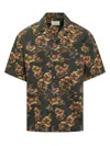 Isabel Marant Lazlo Floral-print Shirt In Black