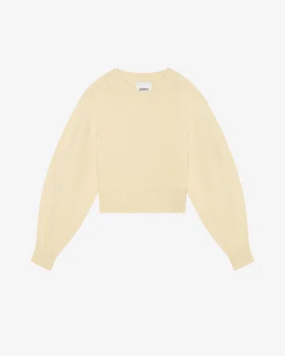 Isabel Marant Leandra Cashmere Pullover In Pollen
