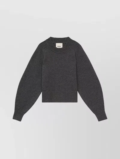 ISABEL MARANT LEANDRA RIBBED CREW NECK SWEATER