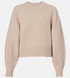 Isabel Marant Billie Wool And Cashmere Sweater In Neutral