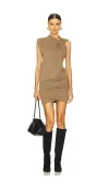 Isabel Marant Leany Dress In 라이트 카키