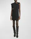 Isabel Marant Maisan Draped Cotton T-shirt Clothing In Black