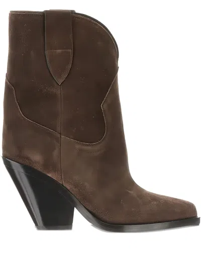 Isabel Marant Leather Ankle Boots