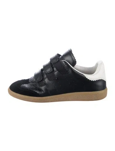 Pre-owned Isabel Marant Leather Athletic Sneakers In Blue