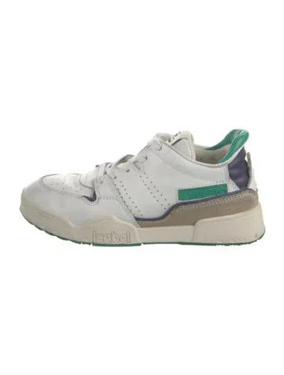 Pre-owned Isabel Marant Leather Athletic Sneakers In Multi