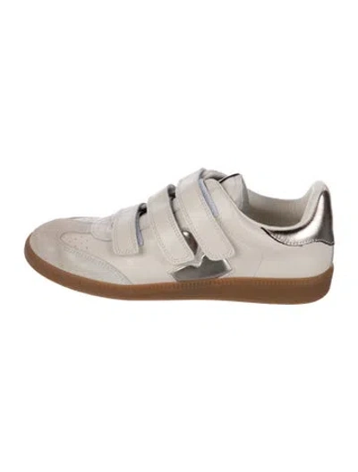 Pre-owned Isabel Marant Leather Athletic Sneakers In Neutral