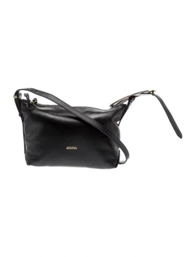 Pre-owned Isabel Marant Leather Belt Bag In Black