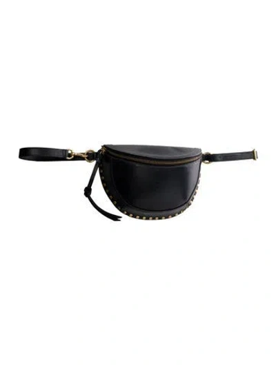 Pre-owned Isabel Marant Leather Belt Bag In Blue