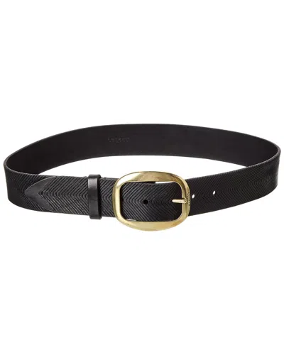 Isabel Marant Leather Belt In Black