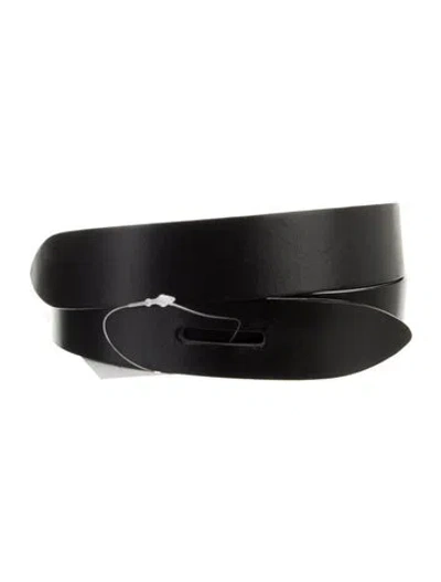 Pre-owned Isabel Marant Leather Belt In Black