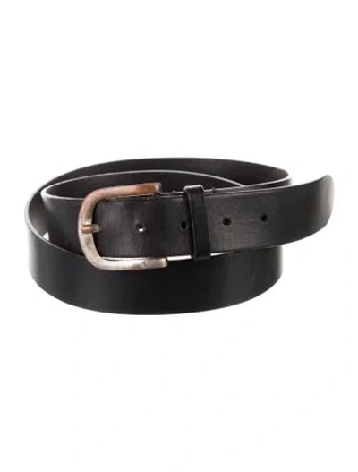 Pre-owned Isabel Marant Leather Belt In Black
