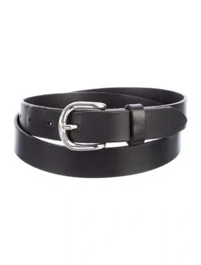 Pre-owned Isabel Marant Leather Belt In Black