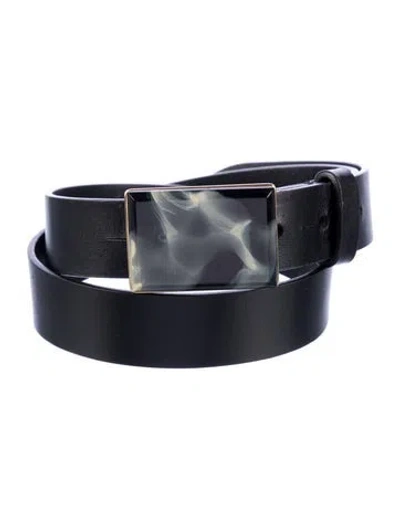 Pre-owned Isabel Marant Leather Belt In Black