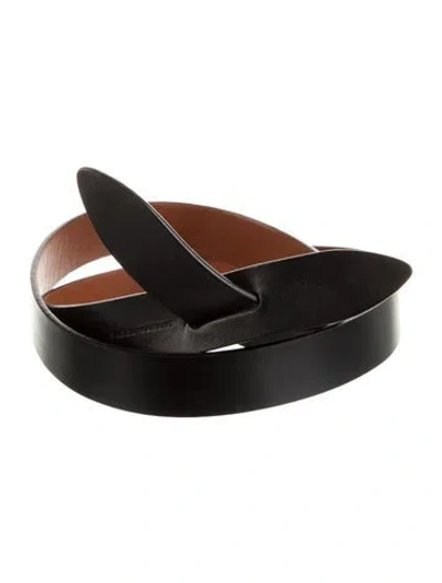 Pre-owned Isabel Marant Leather Belt In Black