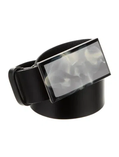 Pre-owned Isabel Marant Leather Belt In Black