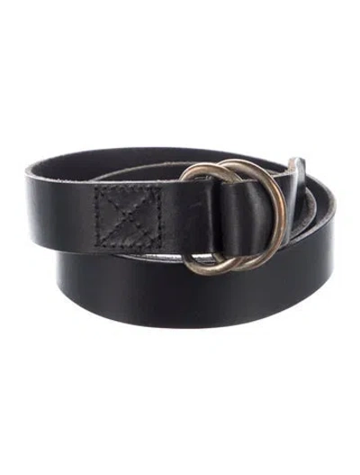 Pre-owned Isabel Marant Leather Belt In Black