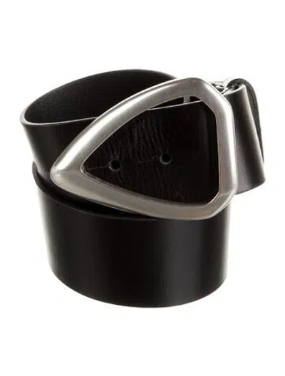 Pre-owned Isabel Marant Leather Belt In Black