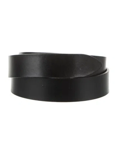 Pre-owned Isabel Marant Leather Belt In Black