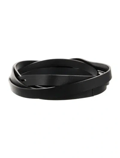 Pre-owned Isabel Marant Leather Belt In Black