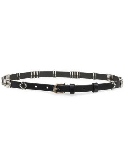 Isabel Marant Leather Belt In Black