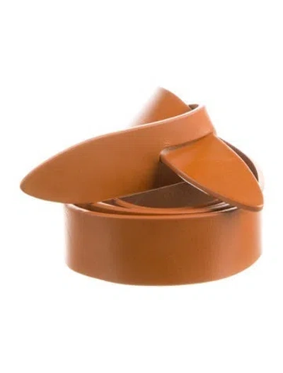 Pre-owned Isabel Marant Leather Belt In Brown