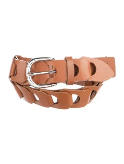 Pre-owned Isabel Marant Leather Belt In Brown