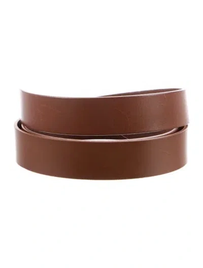 Pre-owned Isabel Marant Leather Belt In Brown