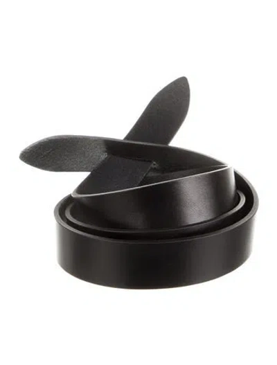 Pre-owned Isabel Marant Leather Belt Kit In Black