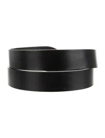 Pre-owned Isabel Marant Leather Belt Kit In Black
