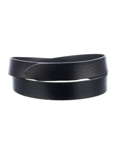 Pre-owned Isabel Marant Leather Belt Kit In Black