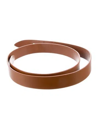 Pre-owned Isabel Marant Leather Belt Kit In Brown