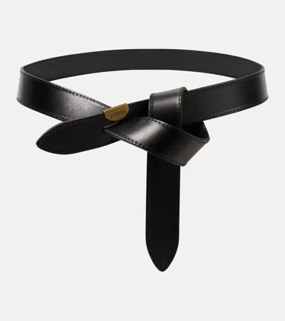 Isabel Marant Leather Belt In Logo