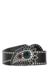 Isabel Marant Aliette Embellished Leather Belt In Multicolor