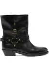 Isabel Marant Leather Biker Boots
