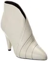 Isabel Marant Acna Leather Ankle Boots In White