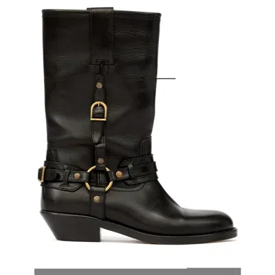 ISABEL MARANT LEATHER BOOTS
