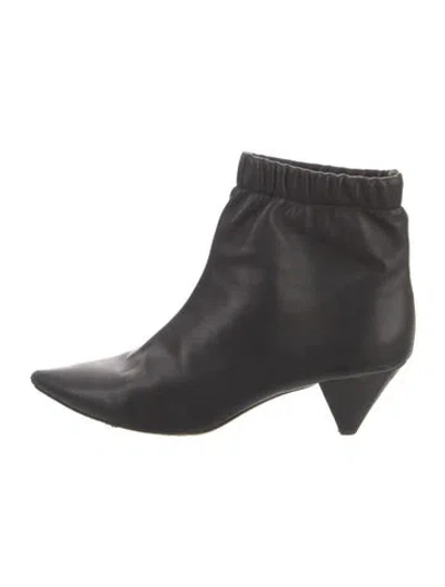 Pre-owned Isabel Marant Leather Boots In Black