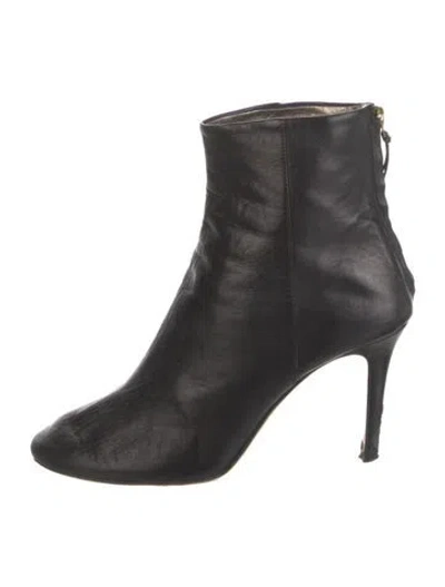 Pre-owned Isabel Marant Leather Boots In Black