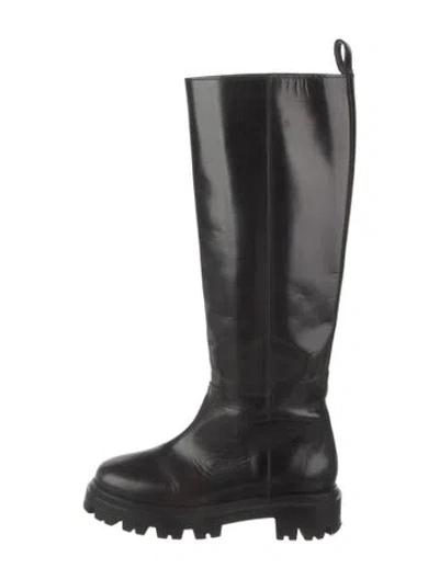 Pre-owned Isabel Marant Leather Boots In Black