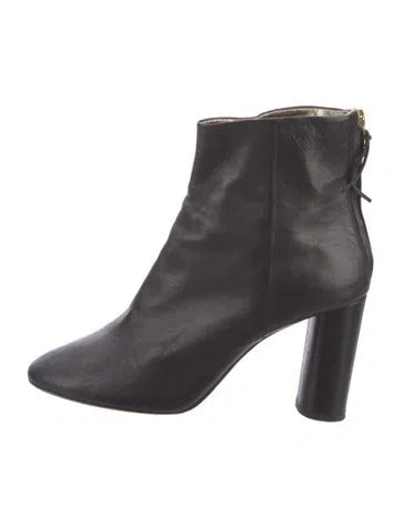 Pre-owned Isabel Marant Leather Boots In Black