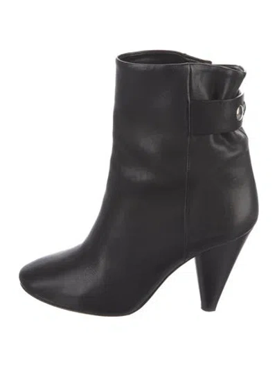Pre-owned Isabel Marant Leather Boots In Black