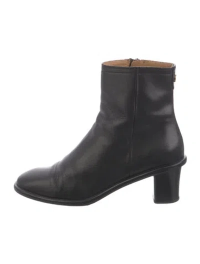 Pre-owned Isabel Marant Leather Boots In Black