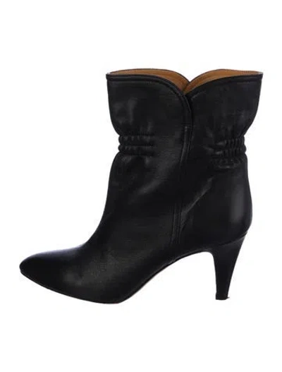 Pre-owned Isabel Marant Leather Boots In Black