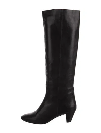 Pre-owned Isabel Marant Leather Boots In Black