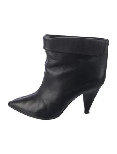 Pre-owned Isabel Marant Leather Boots In Black
