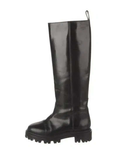 Pre-owned Isabel Marant Leather Boots In Black
