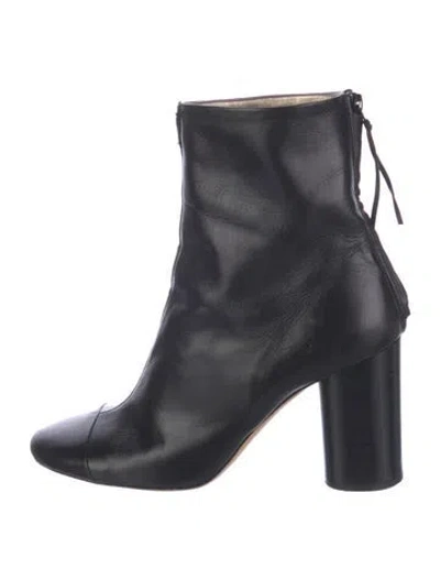 Pre-owned Isabel Marant Leather Boots In Black