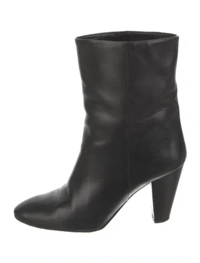 Pre-owned Isabel Marant Leather Boots In Black